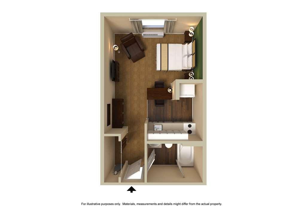 Extended Stay America Suites - Atlanta - Peachtree Corners Норкрос Номер фото